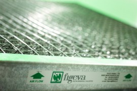 Figeva Filtri piani con all'interno multistrato di filo zincato