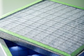 Filtri piani con filtrina biancoazzurra